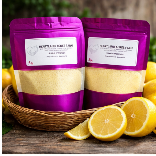 Freeze-Dried Lemon Powder