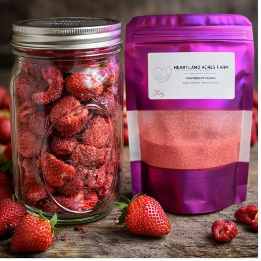 Freeze-Dried Whole Strawberries