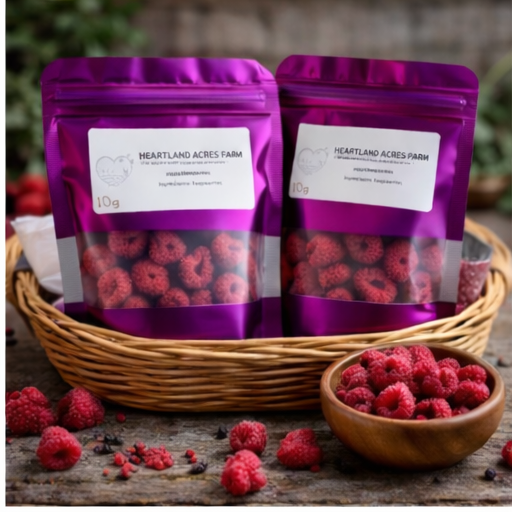 Freeze-Dried Whole Raspberries