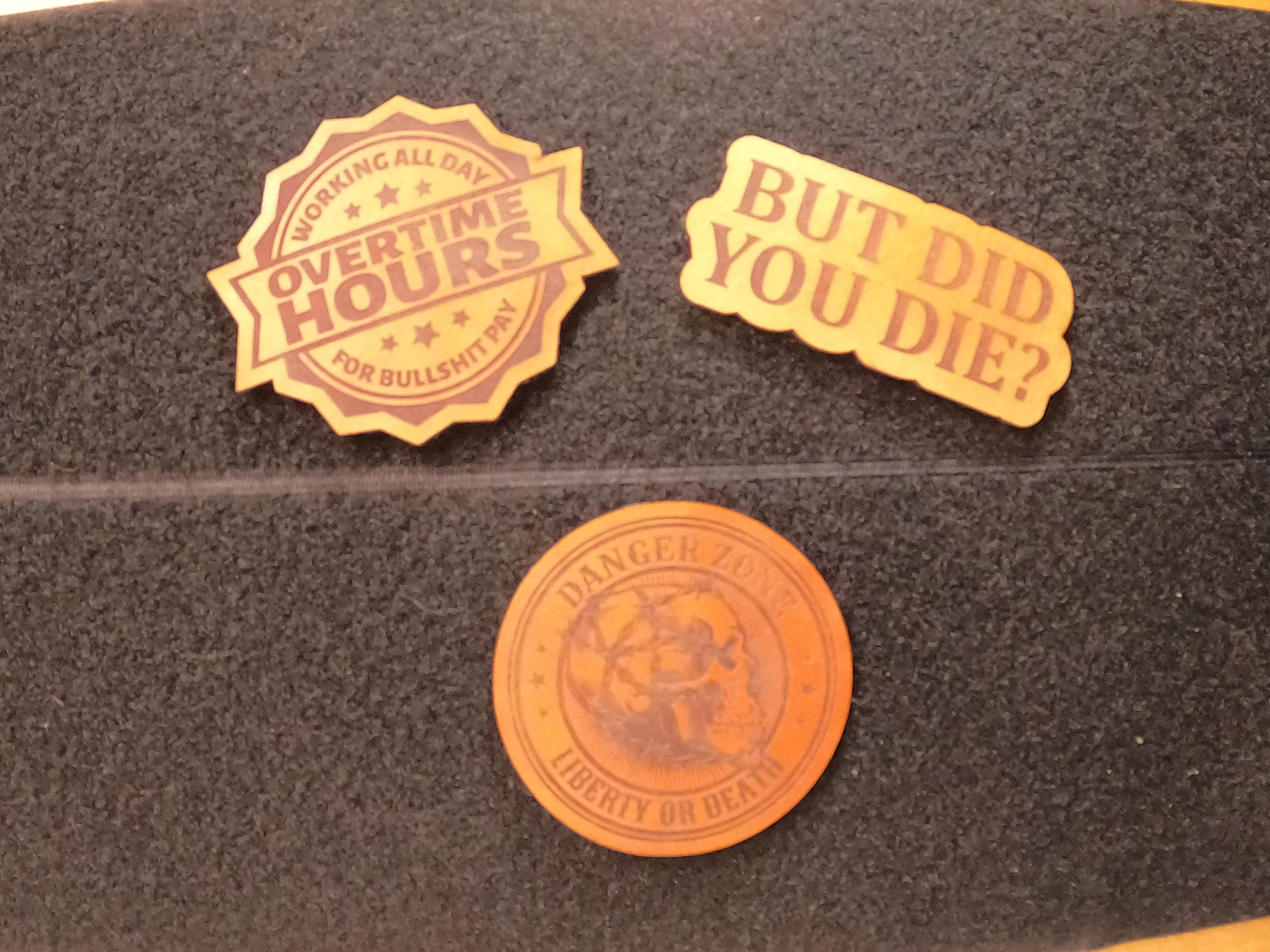Leather patch - Custom