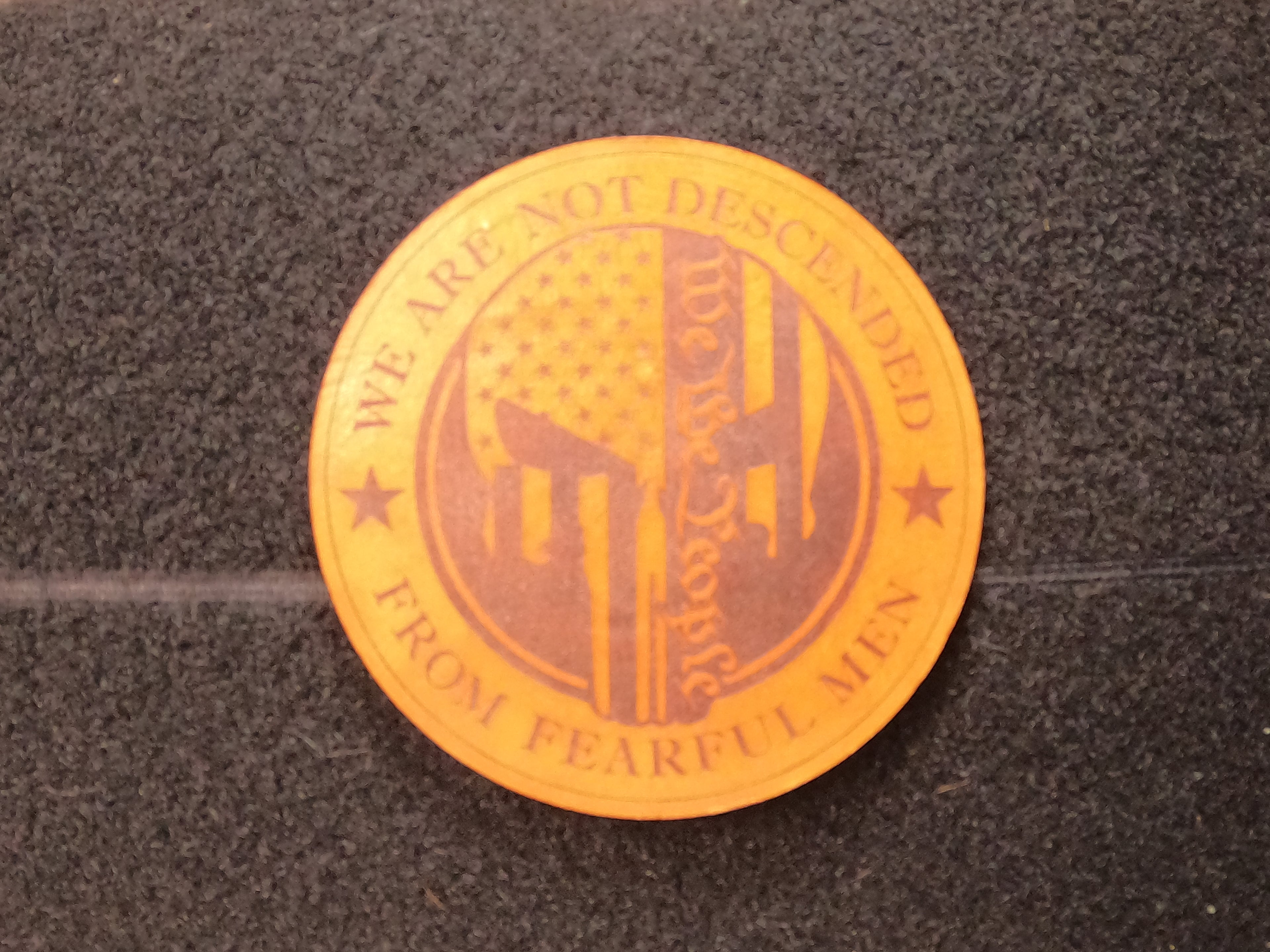 Leather patch - Custom