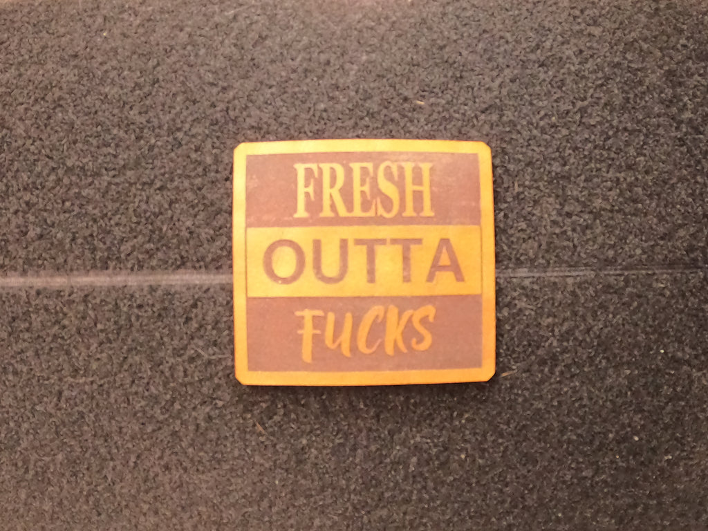 Leather patch - Custom