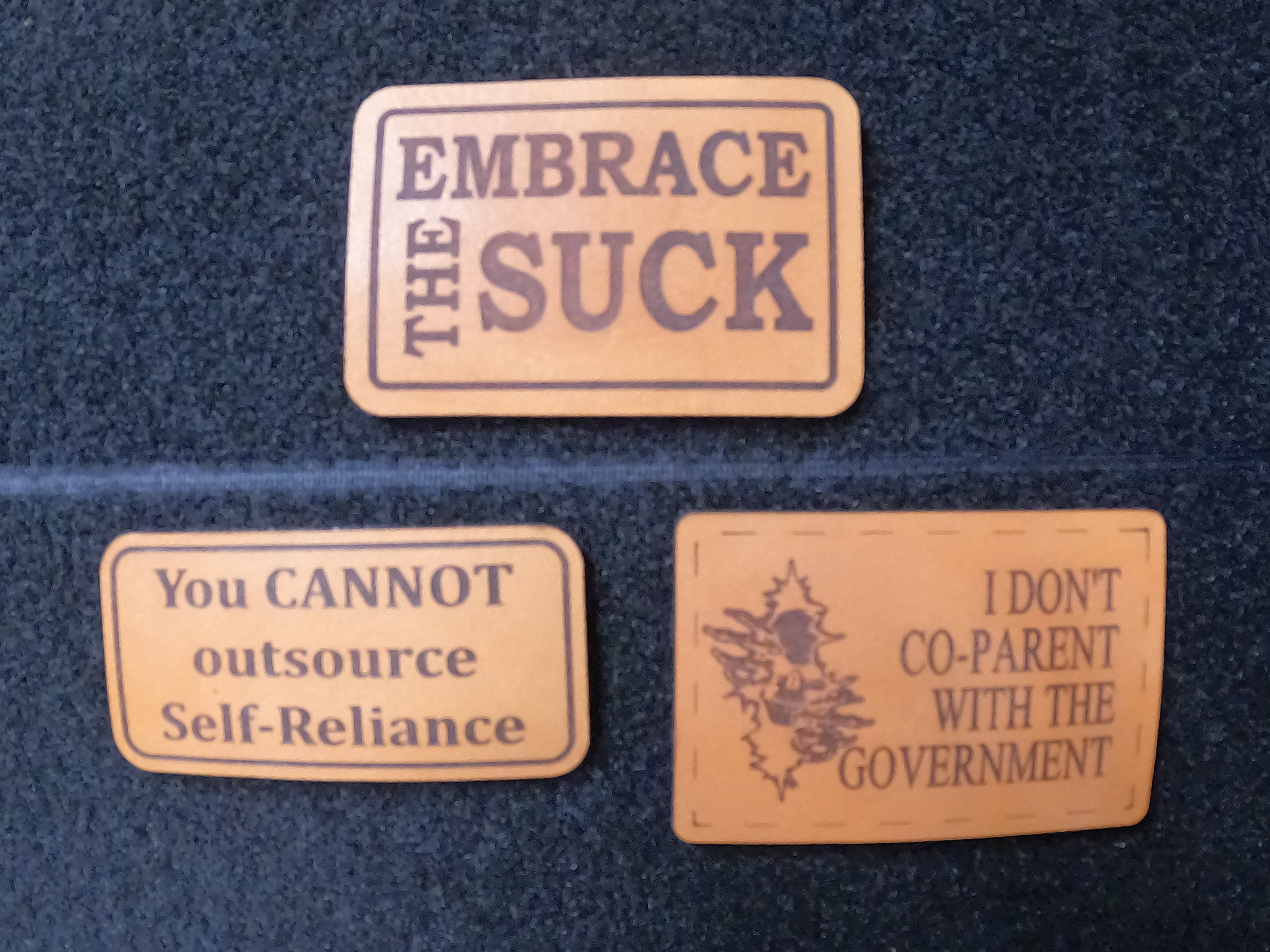 Leather patch - Custom