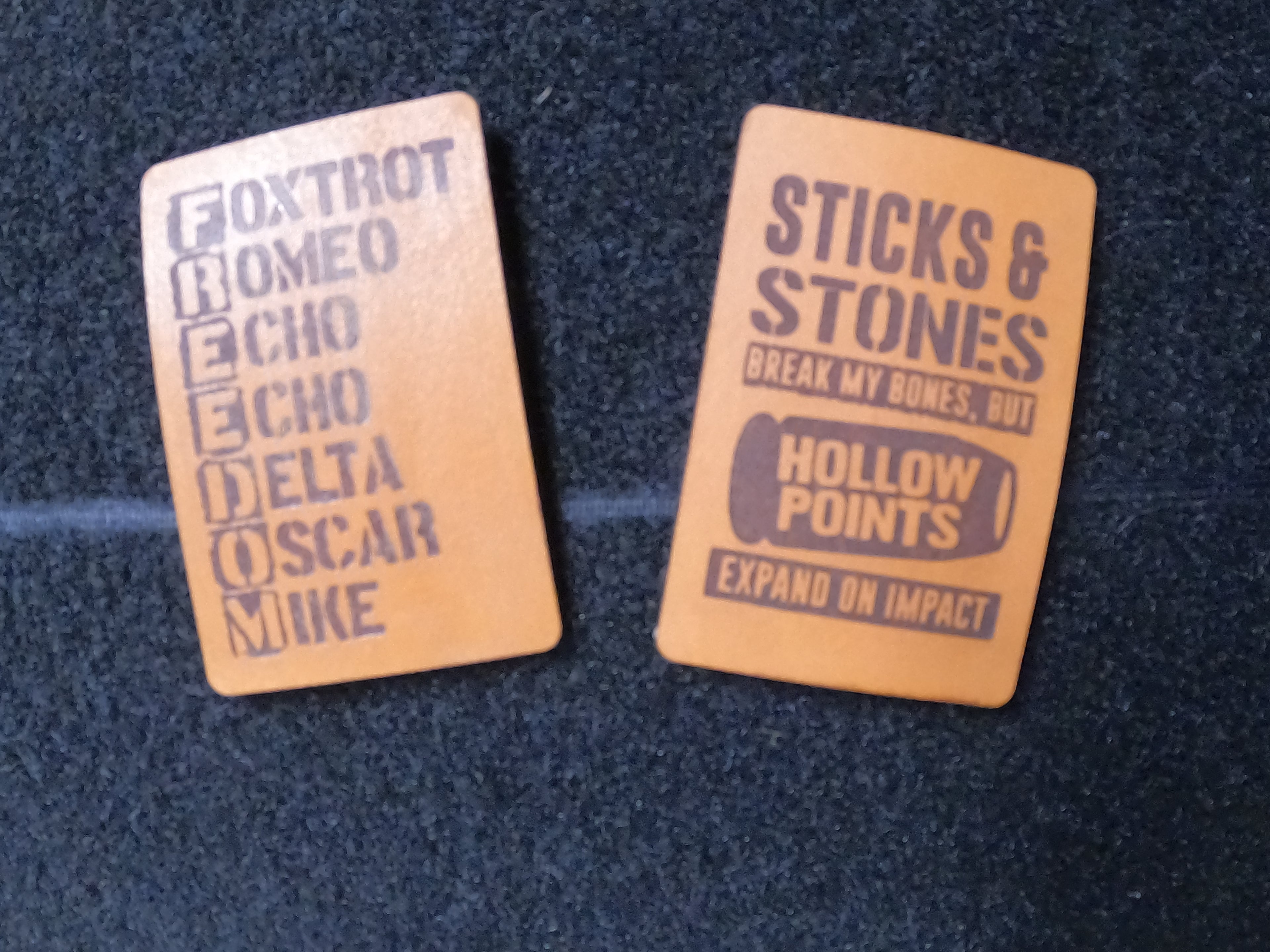 Leather patch - Custom