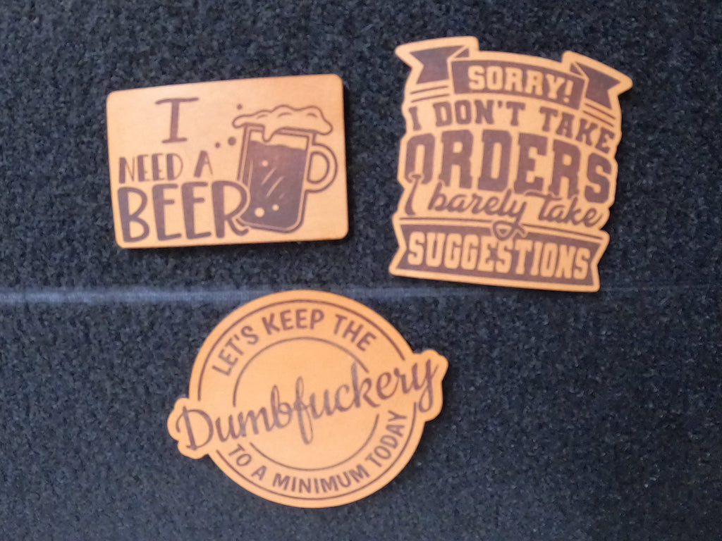 Leather patch - Custom