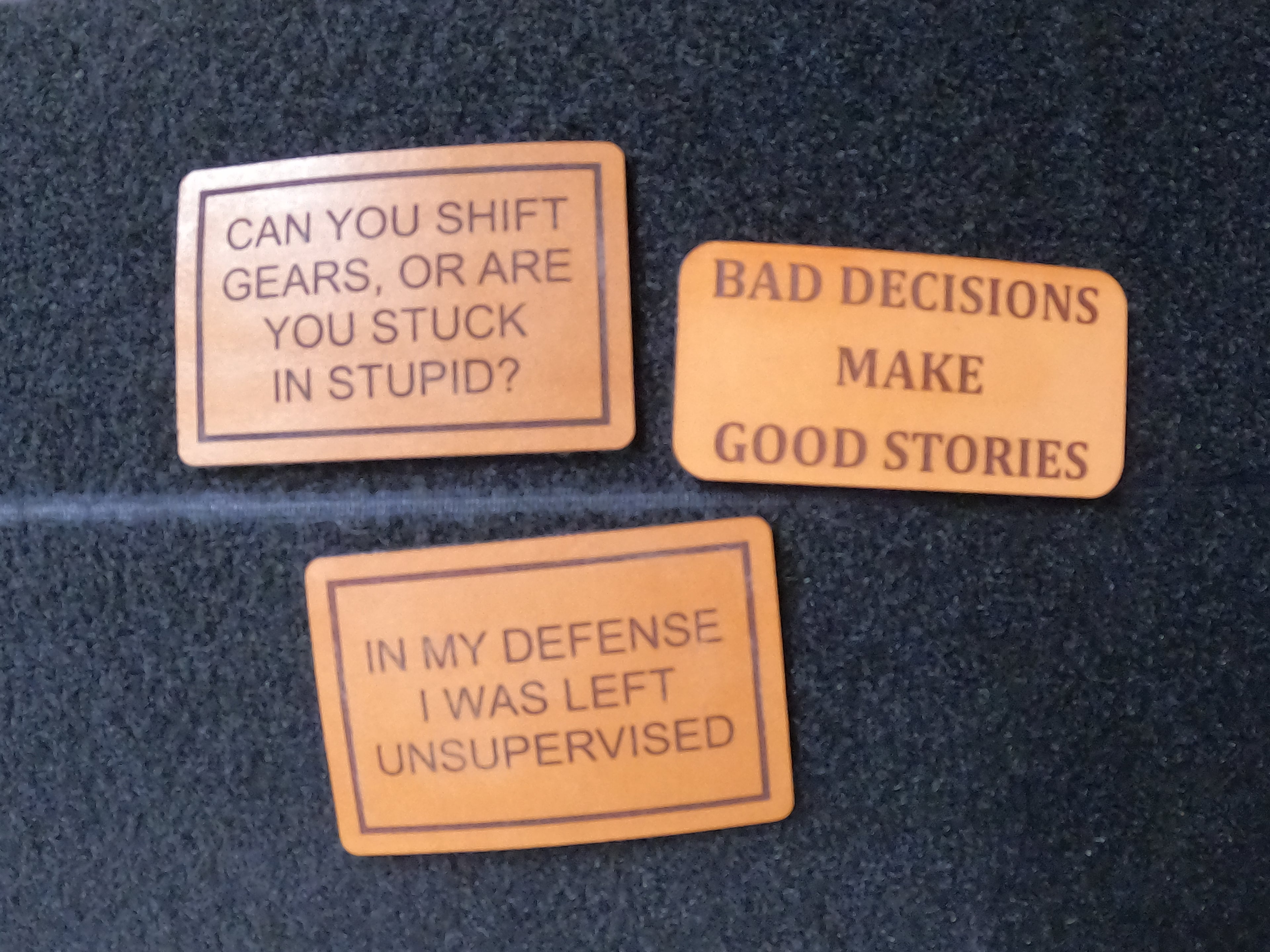 Leather patch - Custom