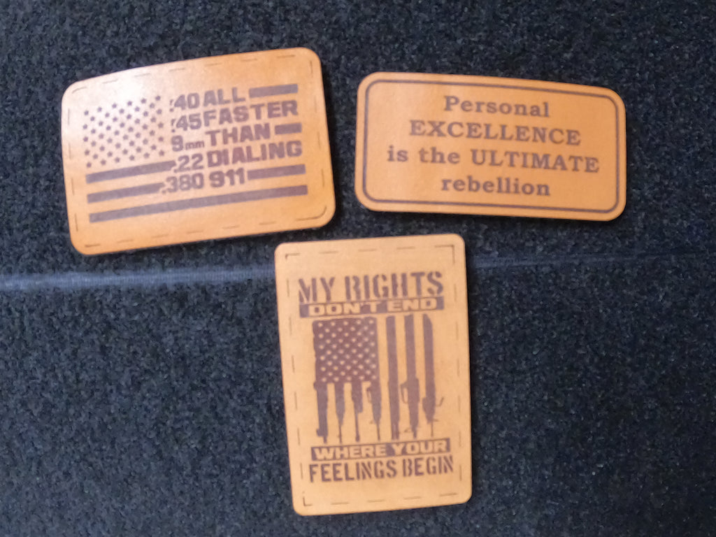 Leather patch - Custom