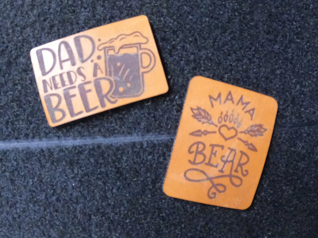 Leather patch - Custom