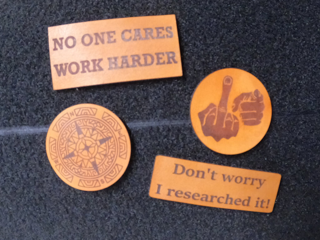 Leather patch - Custom