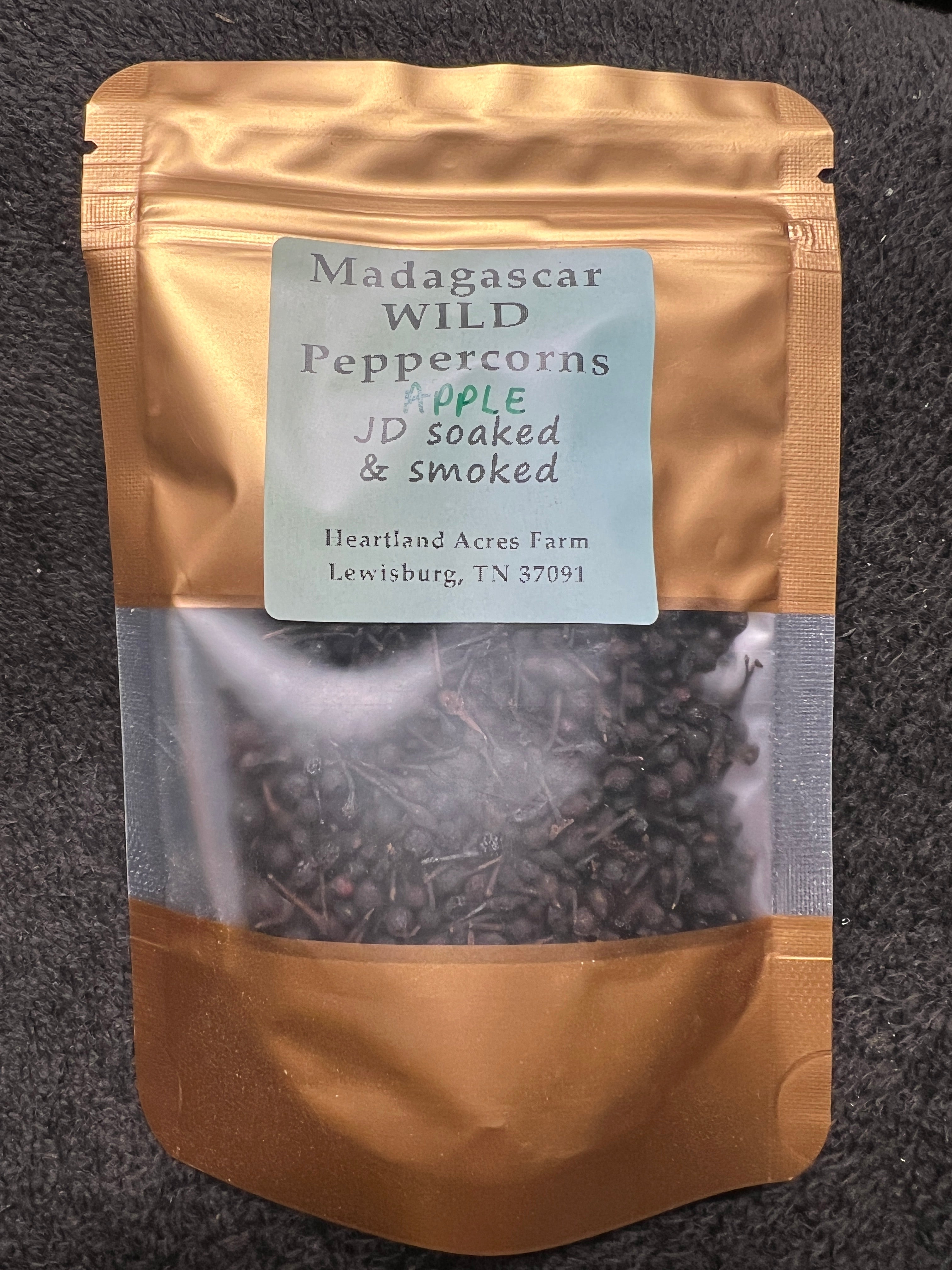 Soaked & Smoked Crafted Peppercorns