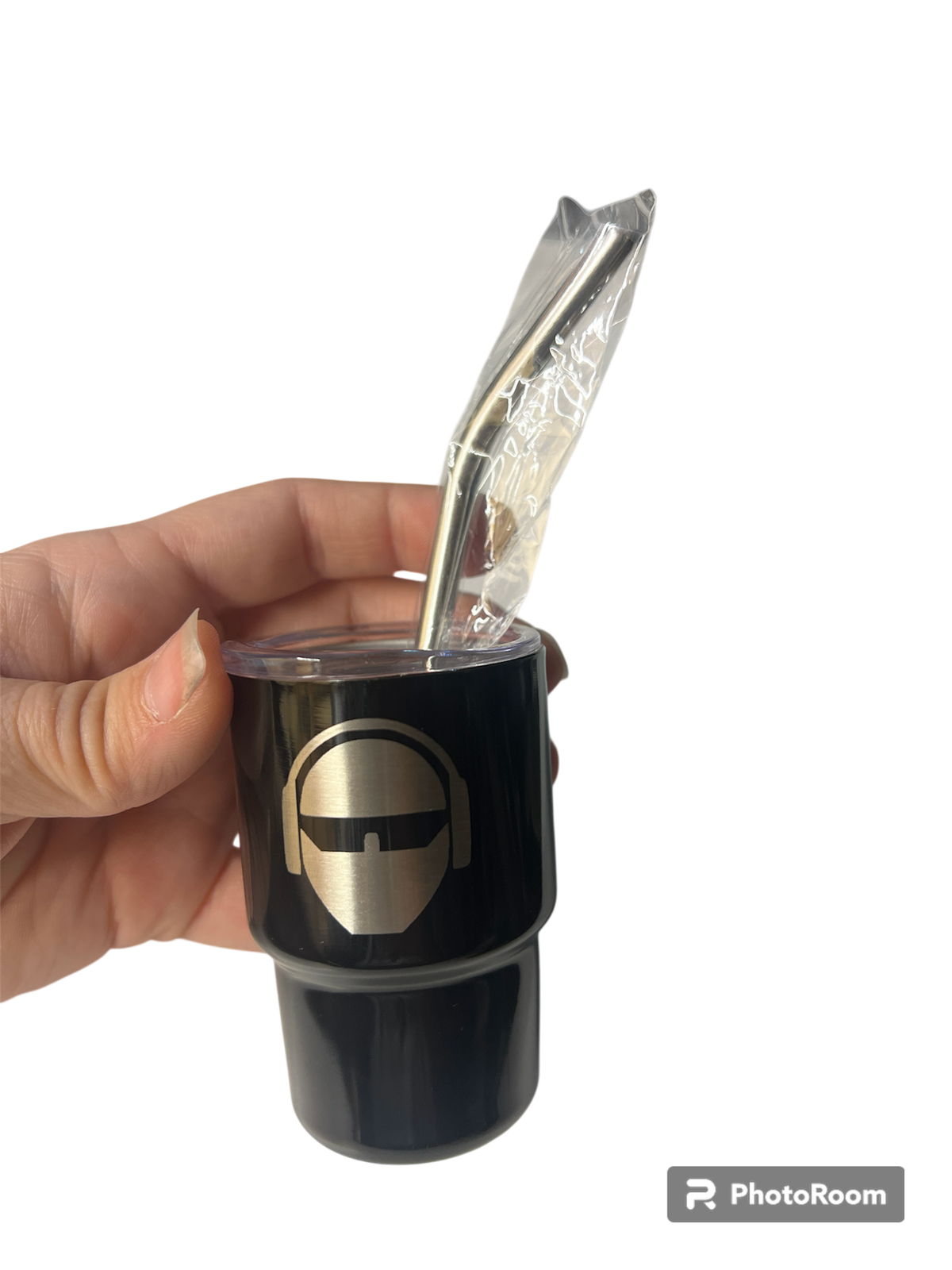 *TSP LOGO* Mini Tumbler Shot Glass – 3 oz Stainless Steel