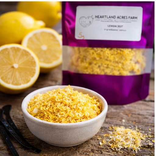 Freeze-Dried Organic Lemon Zest
