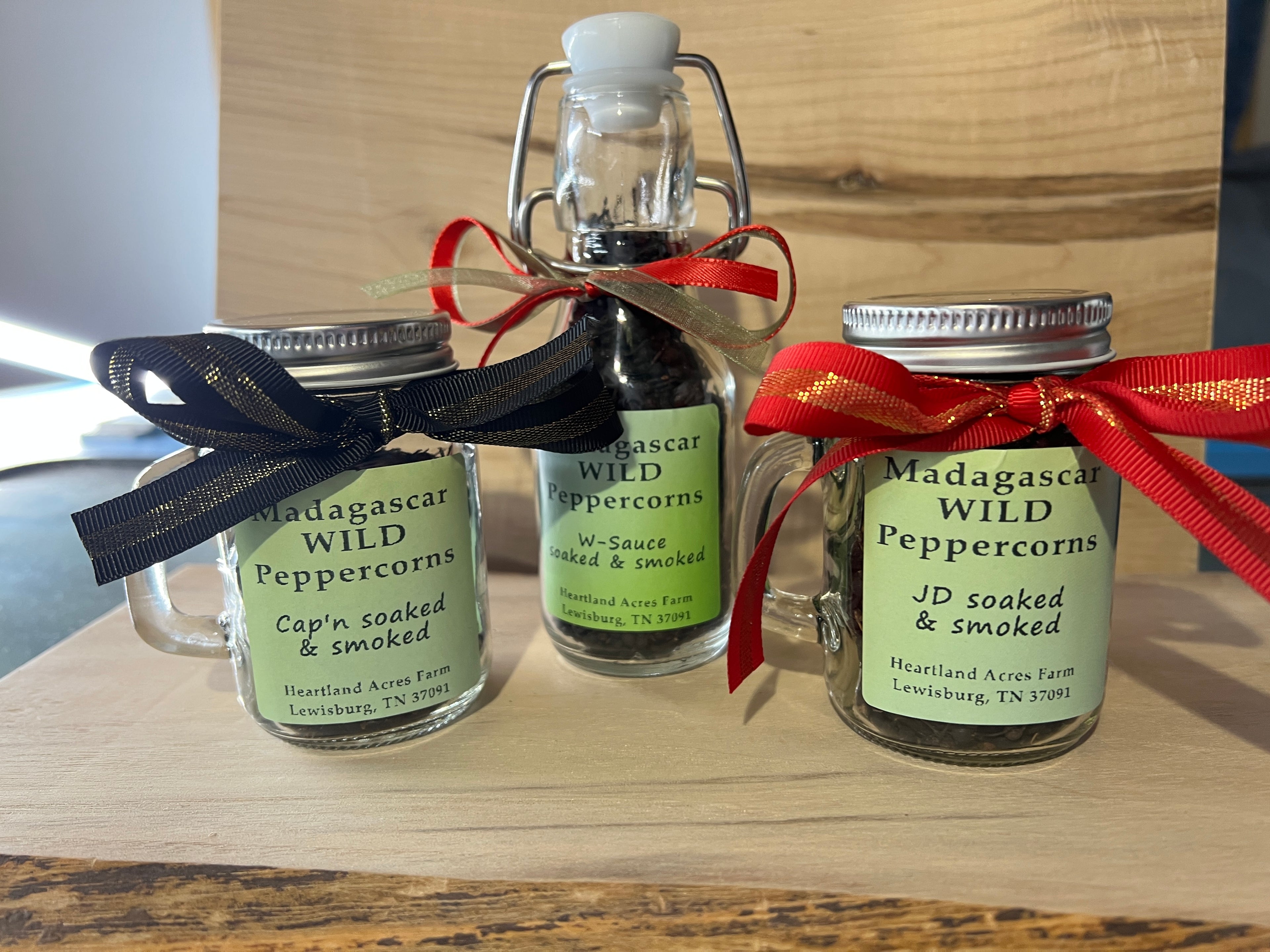 Soaked & Smoked Crafted Peppercorns