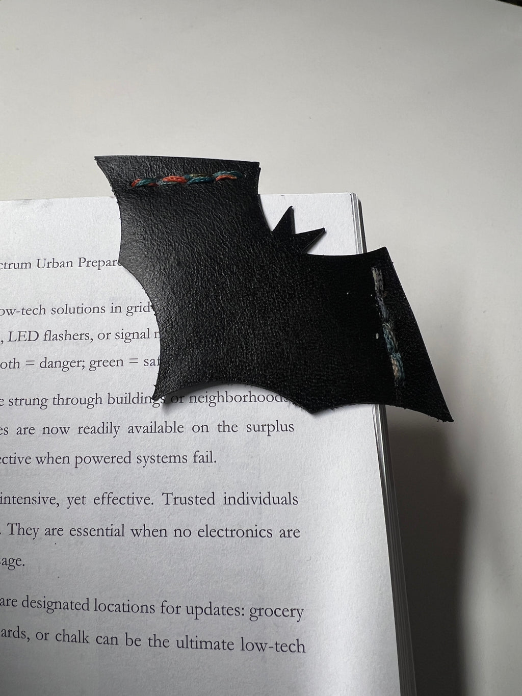 Personalized Leather Corner Bookmark | Custom Engraved Gift for Book Lovers