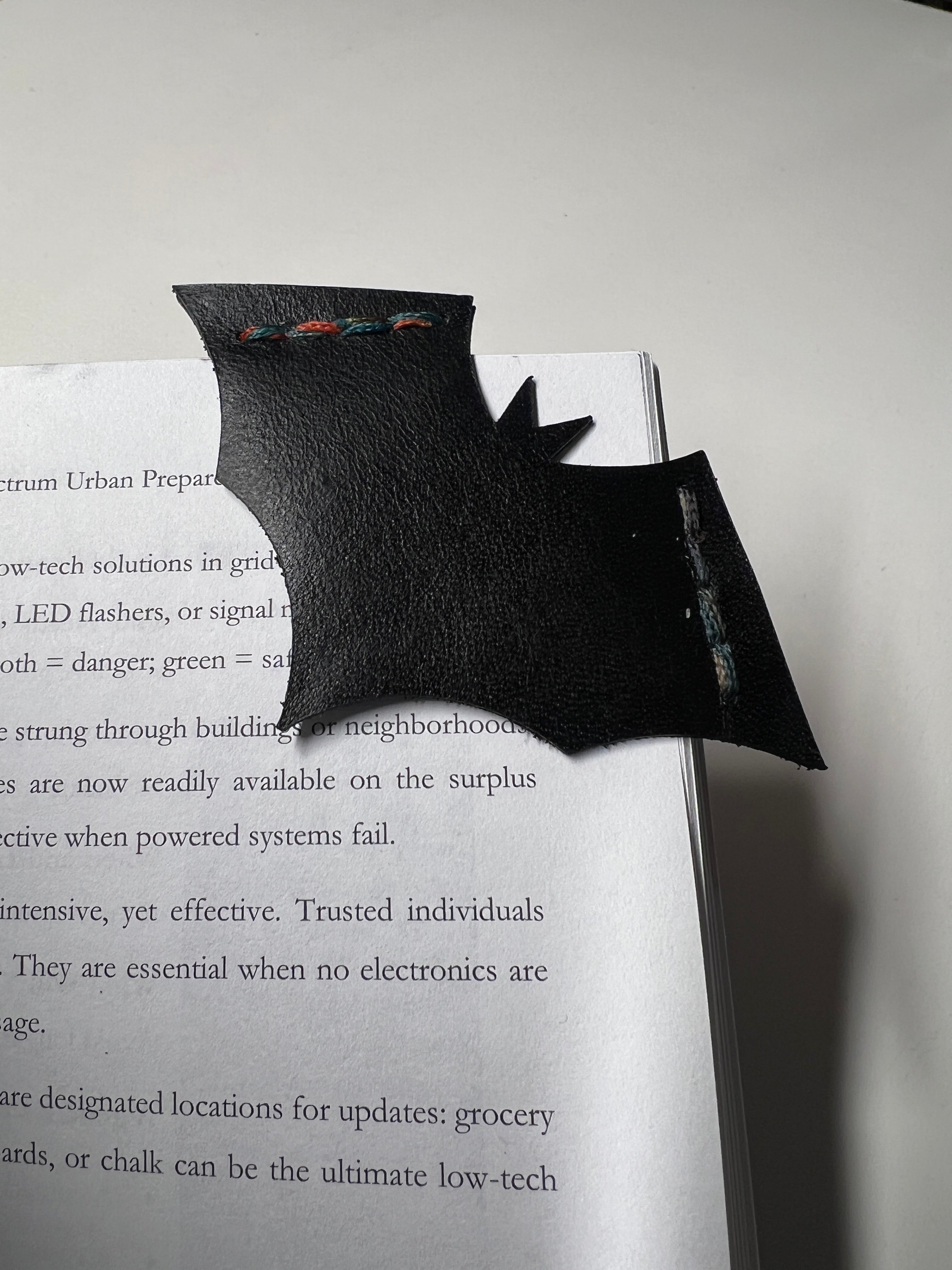 Personalized Leather Corner Bookmark | Custom Engraved Gift for Book Lovers