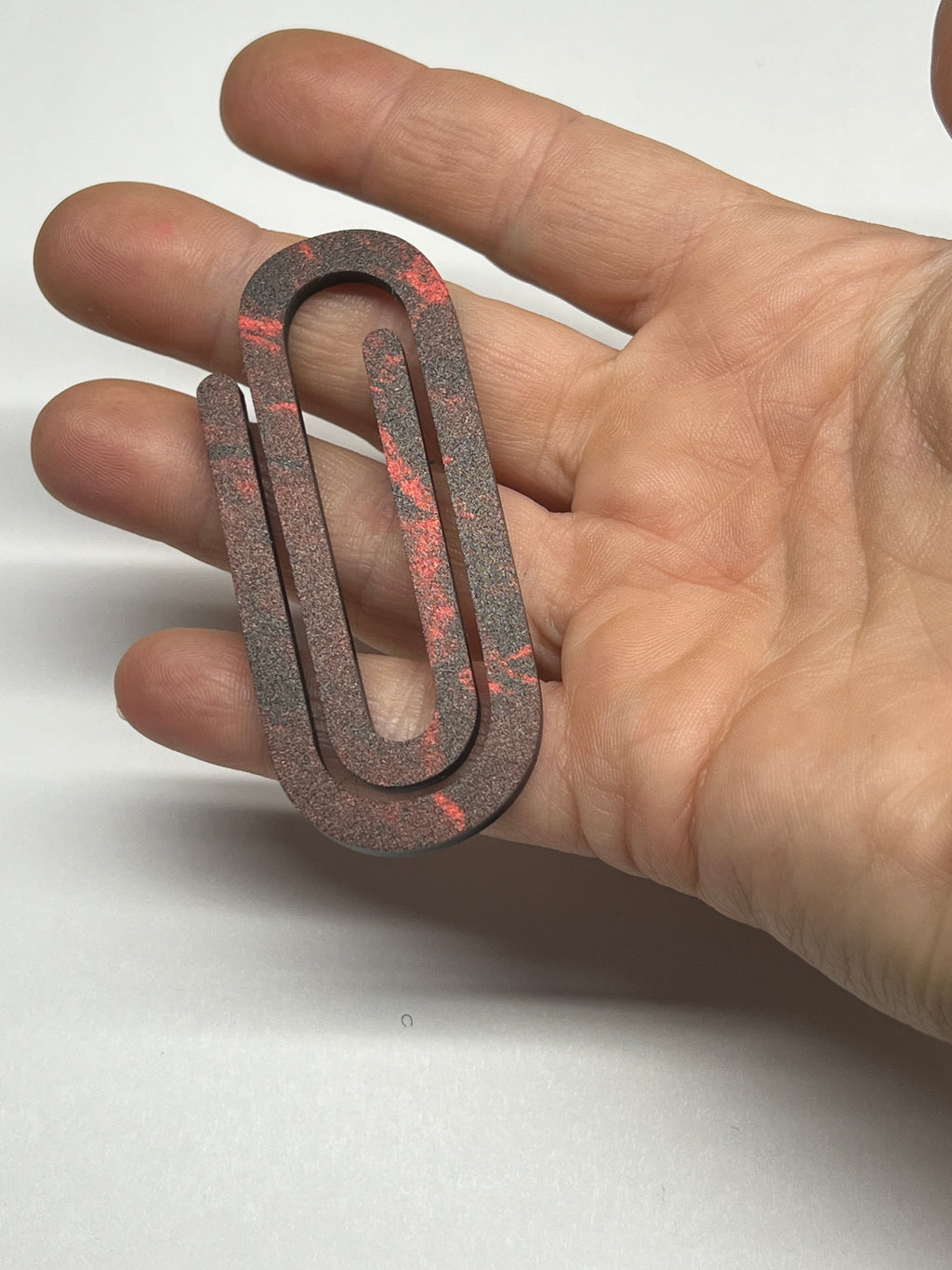 Acrylic Paper Clip Bookmark – 1/8" Thick • Durable, Minimalist, & Giftable Page Marker