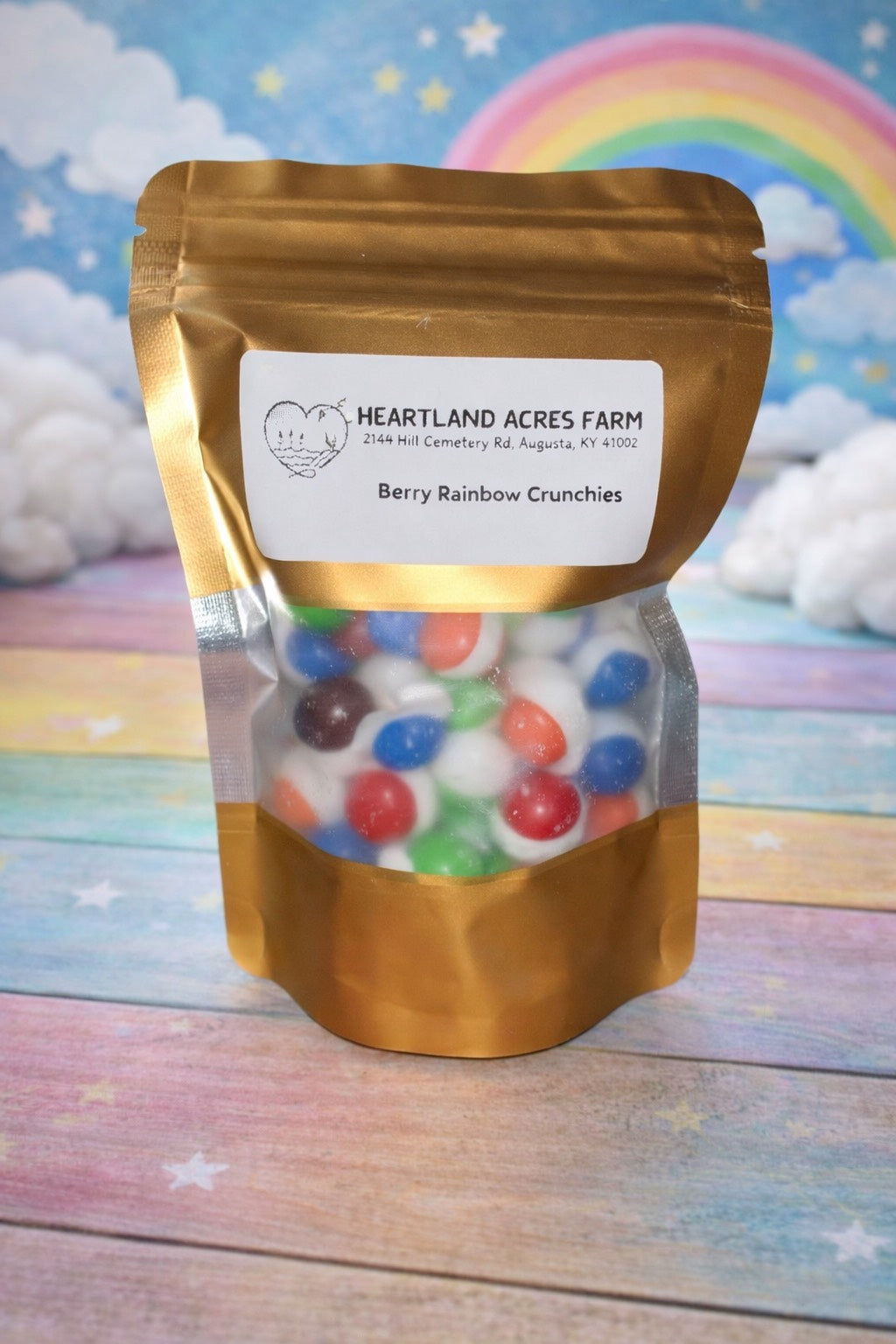 Berry Rainbow Crunchies